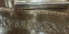 Pair of silver candlesticks Thumbnail 4
