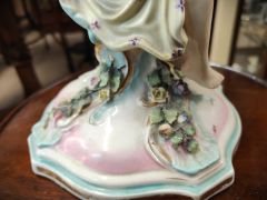 German porcelain candlestick Thumbnail 4