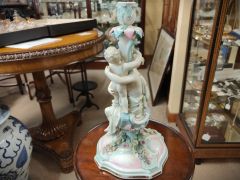 German porcelain candlestick Thumbnail 3