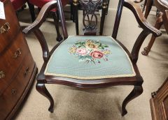 Edwardian armchair Thumbnail 4