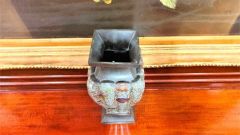 Chinese cloisonne vase Thumbnail 3