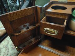Oak smokers cabinet Thumbnail 4