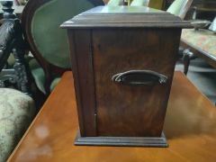 Oak smokers cabinet Thumbnail 3