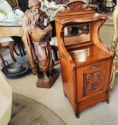 Edwardian mahogany coal box  Thumbnail 2