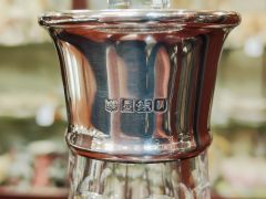 Silver mounted crystal decanter Thumbnail 4