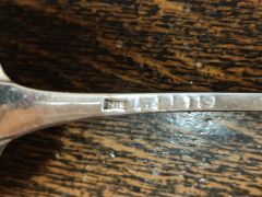 18th century irish silver ladle Thumbnail 6