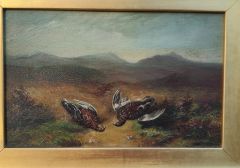 19th century gilt framed oil painting Thumbnail 2