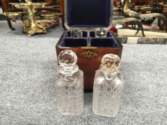 Victorian mahogany decanter box Thumbnail 4