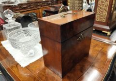 Georgian mahogany decanter box  Thumbnail 2
