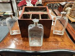 Georgian mahogany decanter box  Thumbnail 4