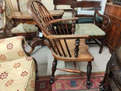 Oak armchair Thumbnail 3