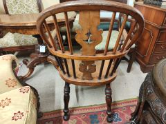 Oak armchair Thumbnail 4