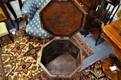Georgian mahogany wine cooler / cellarette Thumbnail 3