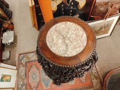 Chinese cherrywood plantstand Thumbnail 2