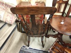 Oak kitchen chair Thumbnail 4