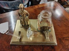 Brass ink stand Thumbnail 2