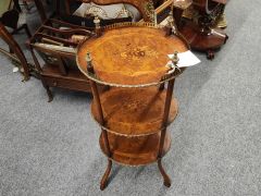 Three tier walnut wot-not Thumbnail 1