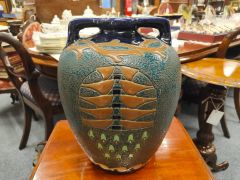Large pottery austrian amphora vase Thumbnail 3