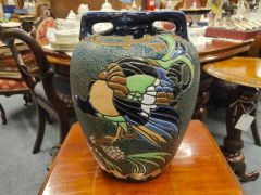 Large pottery austrian amphora vase Thumbnail 4