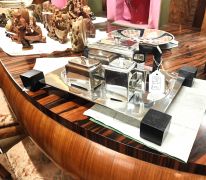 1930s art deco lated tea set & tray Thumbnail 2
