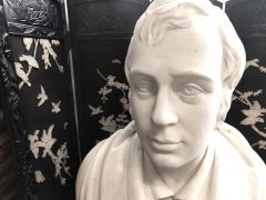 Marble bust of robert burns Thumbnail 2
