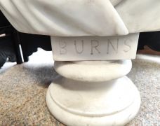 Marble bust of robert burns Thumbnail 4