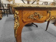 19th century kingswood desk with ormolu mounts Thumbnail 3
