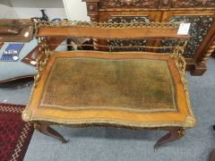 19th century kingswood desk with ormolu mounts Thumbnail 4
