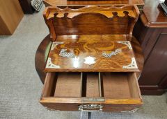 Oak cigar  / cigarette box Thumbnail 2