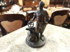 Antique bronze figure  Thumbnail 3