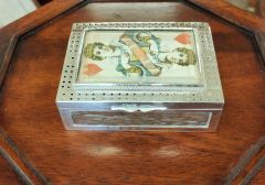 Silver cribbage box Thumbnail 2