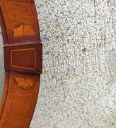 Mahogany oval mirror Thumbnail 3