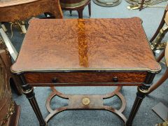 Victorian walnut side table Thumbnail 2