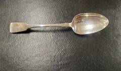 Irish silver serving spoon Thumbnail 2