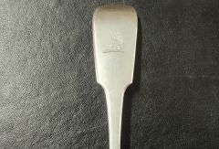 Irish silver serving spoon Thumbnail 4