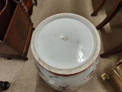 Large japanese kutani porcelain vase Thumbnail 4