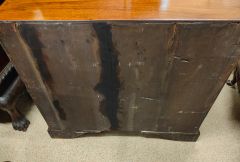 Georgian mahogany chest of drawers Thumbnail 6