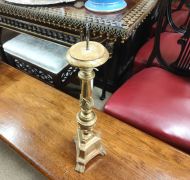 19th century giltwood candlestick Thumbnail 3