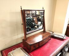 Georgian mahogany dressing table mirror Thumbnail 2