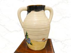 Large clarice cliff two handles vase Thumbnail 2