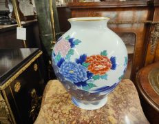 Japanese fukagawa vase Thumbnail 2