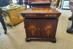 Victorian rosewood dressing table box Thumbnail 1