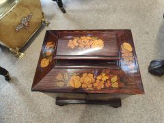 Victorian rosewood dressing table box Thumbnail 2
