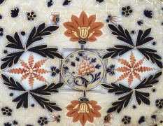 Victorian porcelain tray Thumbnail 2