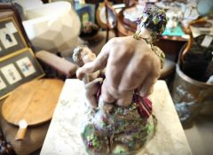 Naples capo di monte figure group Thumbnail 4