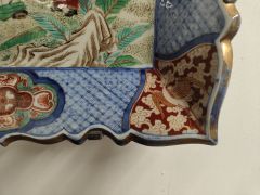 19th century japanese imari plaque Thumbnail 3