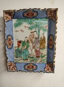 19th century japanese imari plaque Thumbnail 4