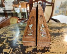Pair of chinese carved bookends Thumbnail 4