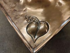 Copper art nouveau coal bin  Thumbnail 3