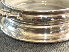 Cased irish silver butter dish Thumbnail 3